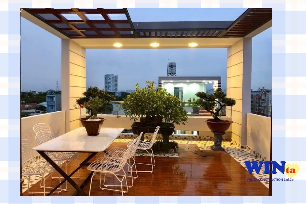 Sảnh tầng áp mái