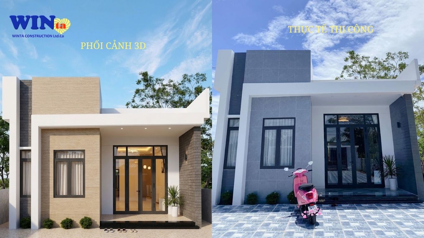 Winta thiết kế và thi công nhà cô Lan Đơn Dương Lâm Đồng
