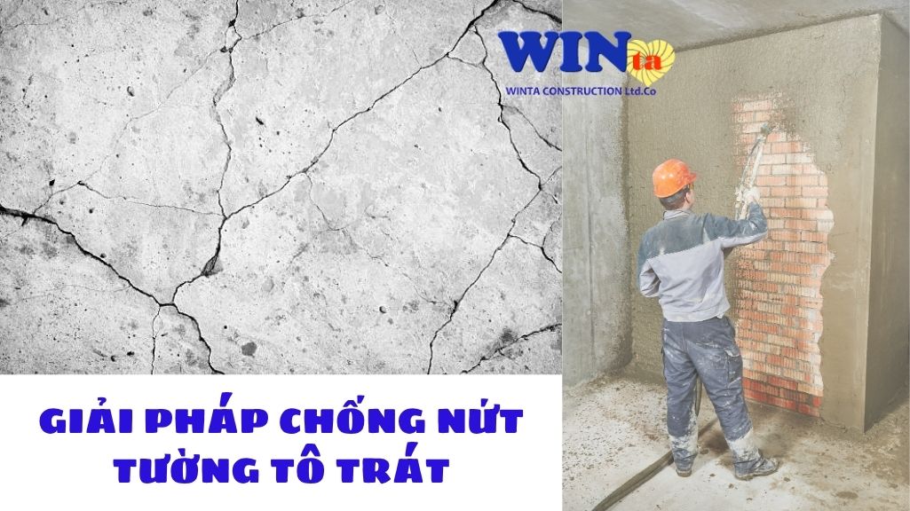giải pháp chống nứt tường tô trát
