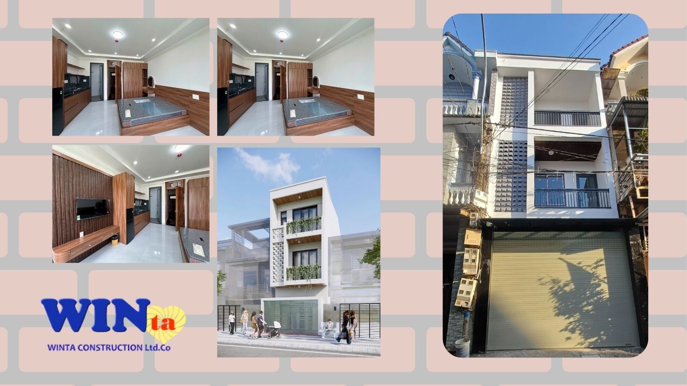 thi công hoàn thiện nhà phố Đà Lạt