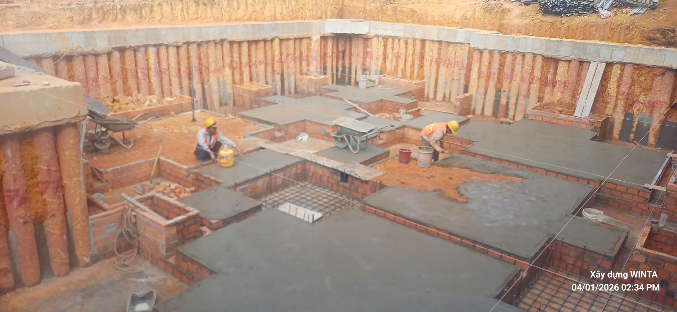 Giải pháp khoan cọc nhồi tầng hầm Đà Lạt của Xây dựng winta