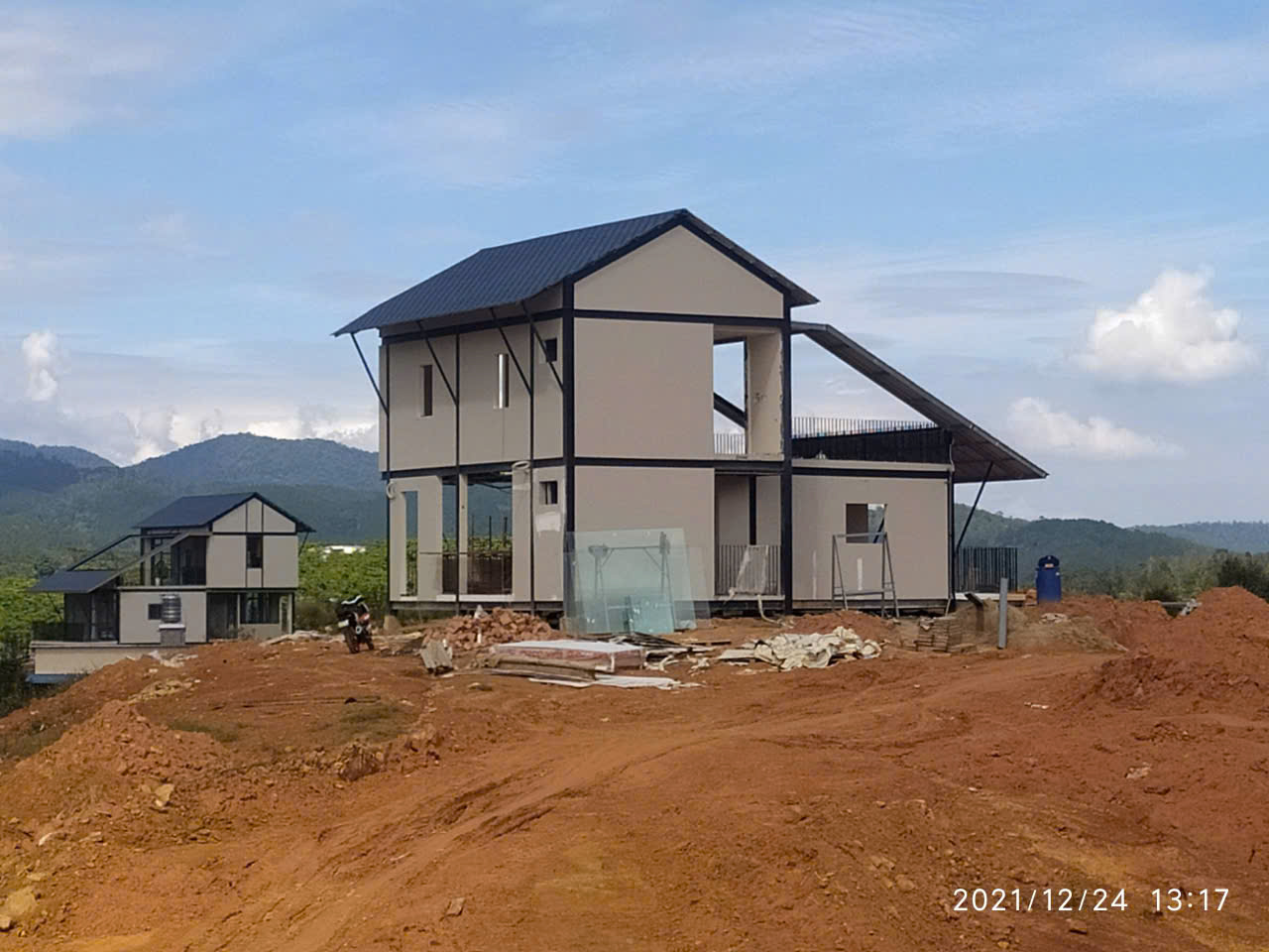 Thi công nhà tiền chế tại huyện Bảo Lâm do Winta thực hiện