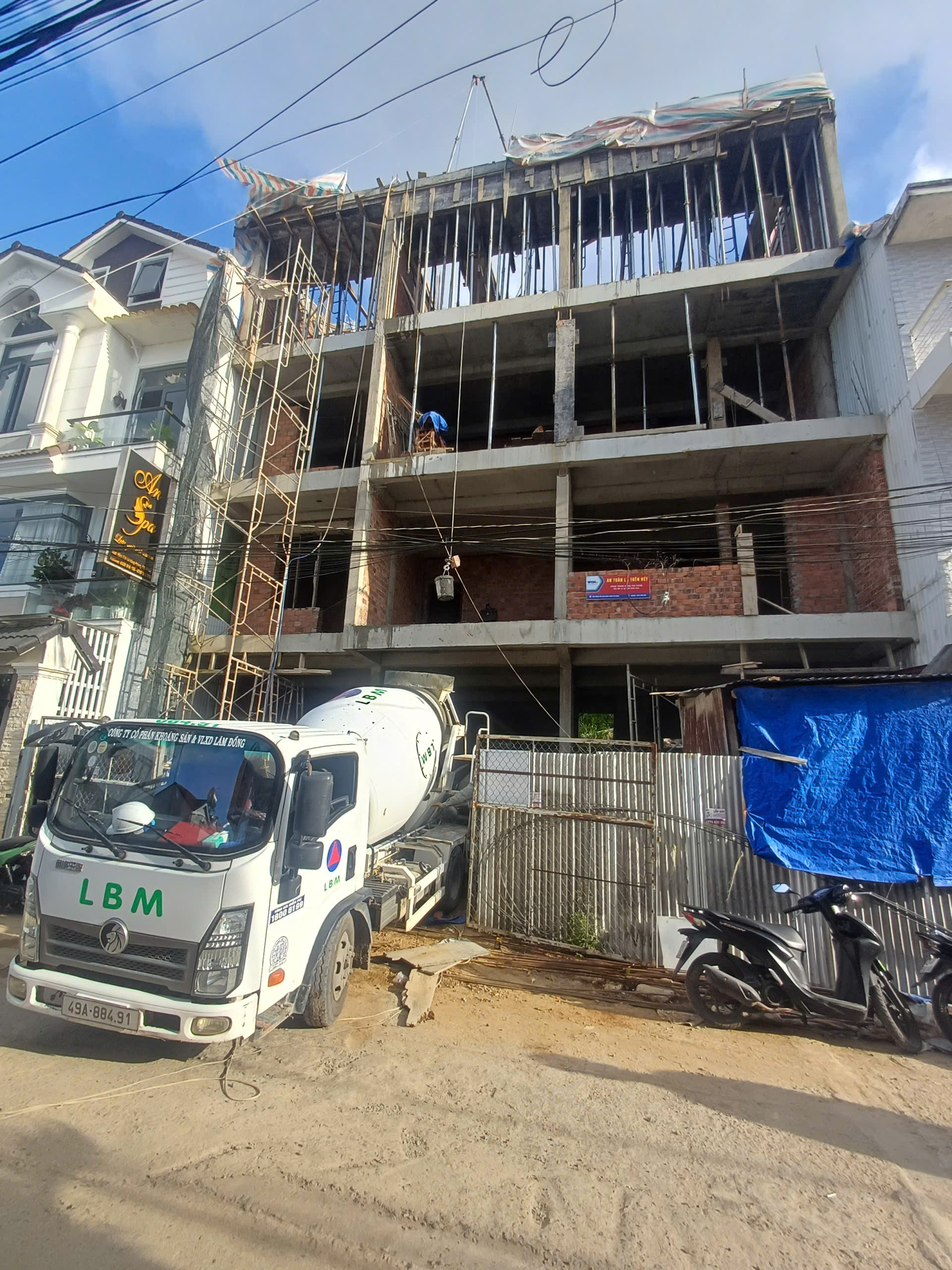 Công trình căn hộ du lịch do xây dựng Winta thực hiện tại Đà Lạt