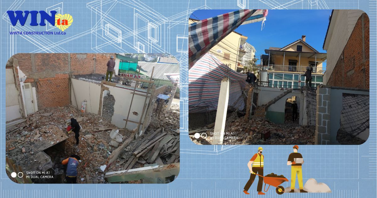 Tháo dỡ công trình