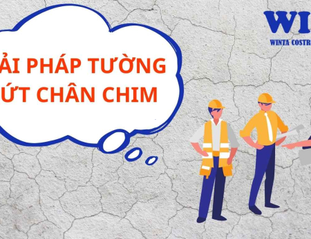 Nguyên nhân và biện pháp ngăn ngừa, xử lý tường nhà bị nứt chân chim sau khi đưa vào sử dụng!