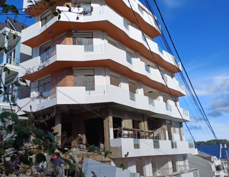 Thi công xây dựng Vạn Thành Flower Building, phường 5, Đà Lạt, tỉnh Lâm Đồng